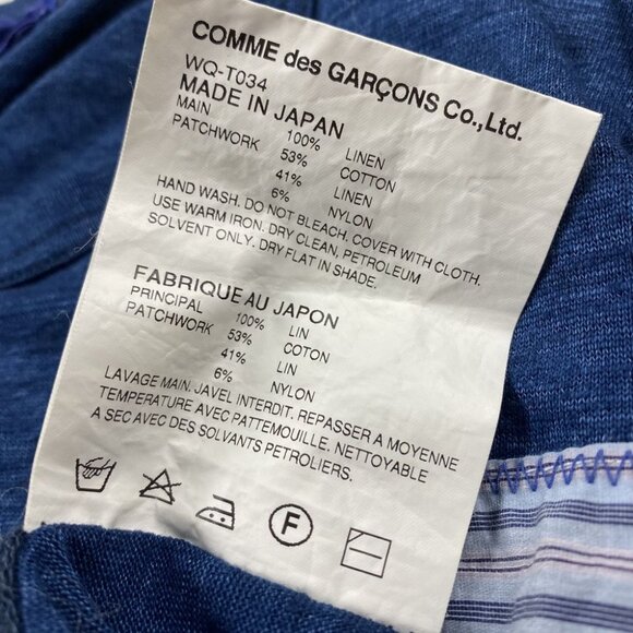 Junya Linen Patchwork Tee - Picture 6 of 6